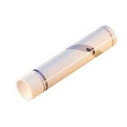 Blockland Tube BP aluminium zilver blauw 25 mm 30 gram 125st
