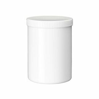 Blockland Zalfpot wit PP plastobel gedopt 1250 ml 18st