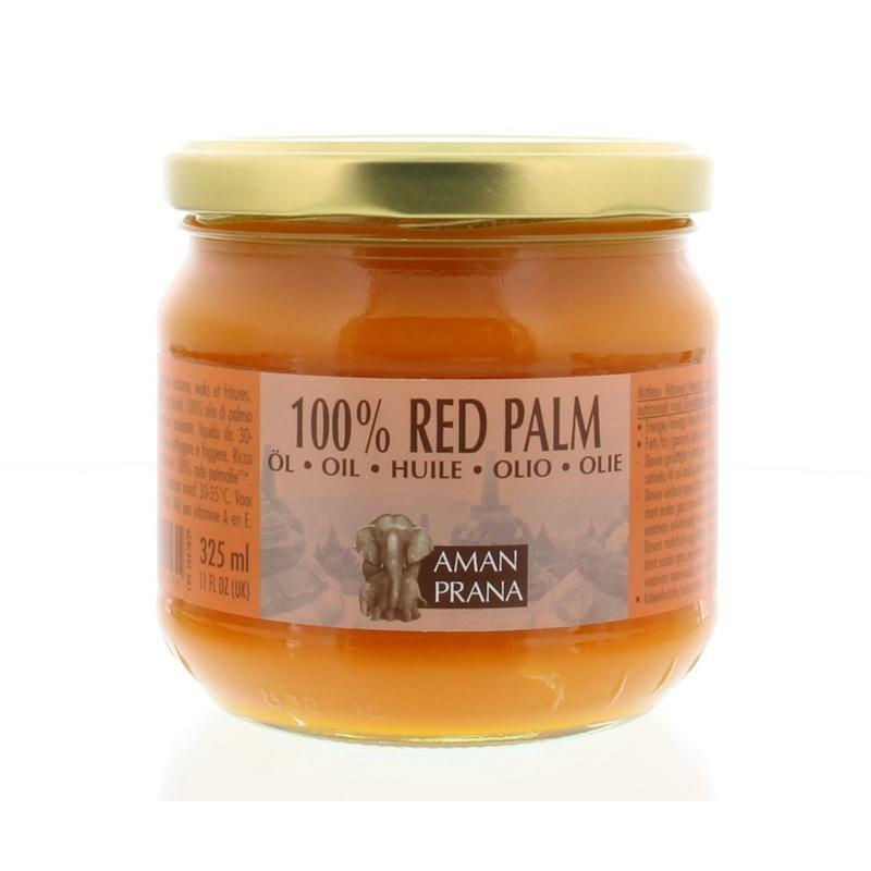 Amanprana Rode palm olie bio 325ml