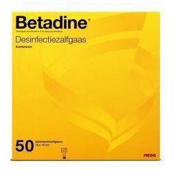 Betadine Desinfecterende zalfgazen 50st