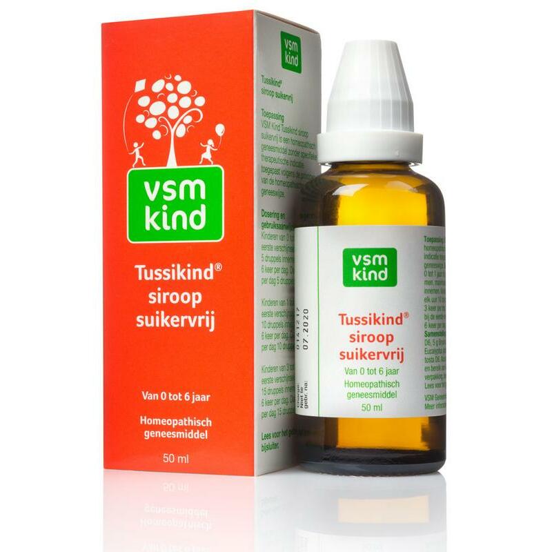 VSM Tussikind siroop suikervrij 50ml