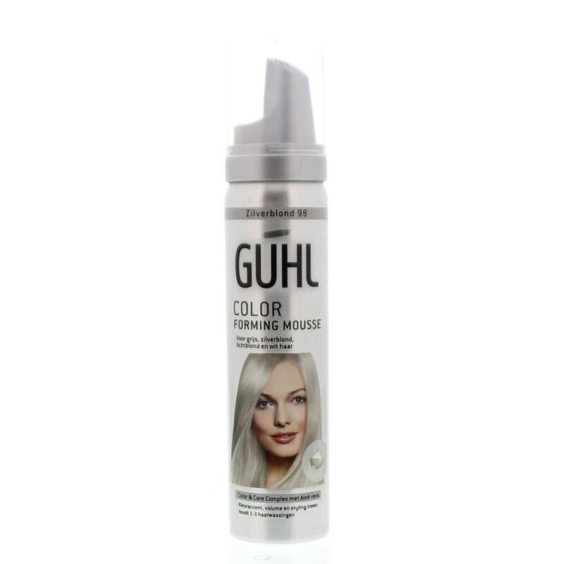 Guhl Color forming mousse 98 zilver blond 75ml