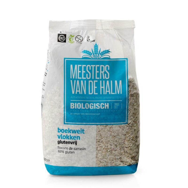 De Halm Boekweitvlokken bio 500g