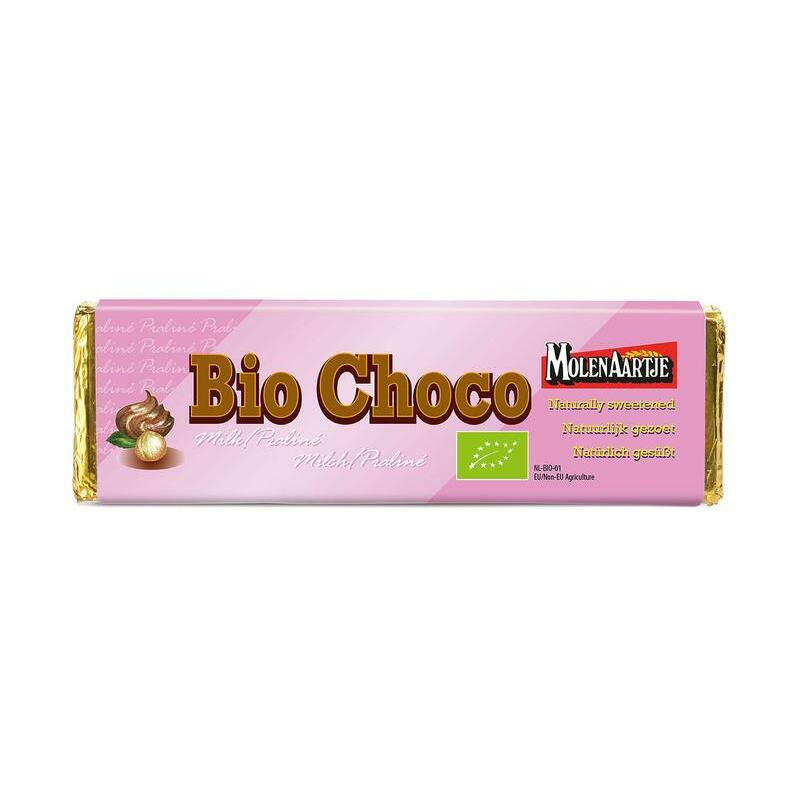 Molenaartje Chocoreep melk praline zonder suiker bio 65g