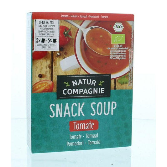 Natur Compagnie Fixe tasse instant soep tomaat bio 60g