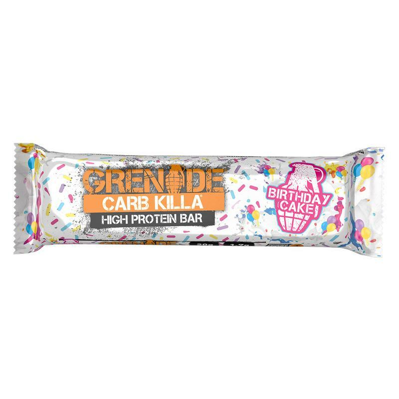 Grenade High protein bar birthday cake 60g