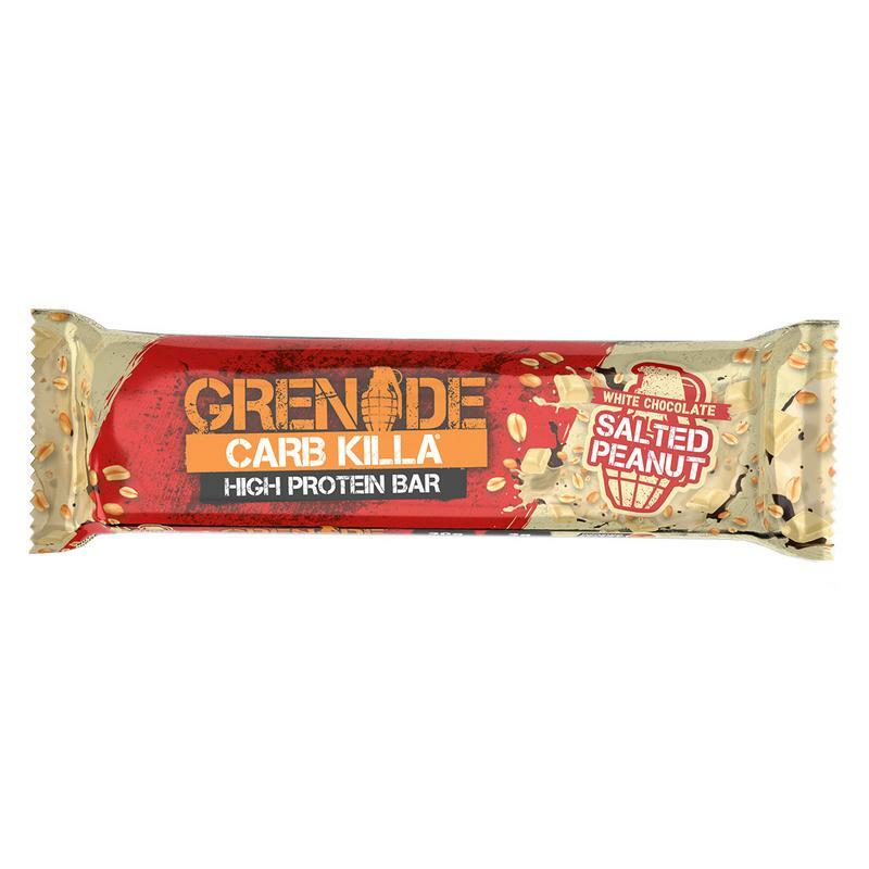 Grenade High protein bar white chocolate salted peanut 60g