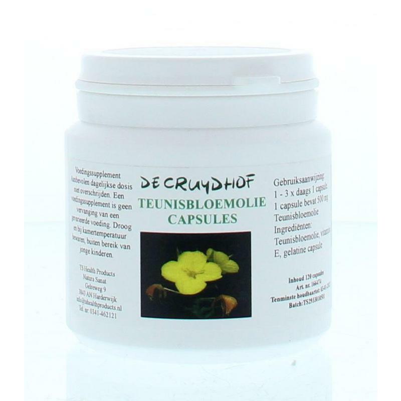 Cruydhof Teunisbloemolie capsules 120ca