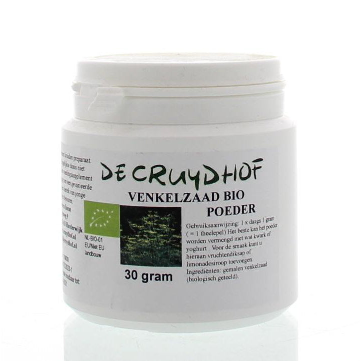 Cruydhof Venkelzaad poeder bio 30g
