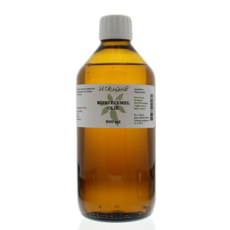 Cruydhof Rijstezemelolie 500ml