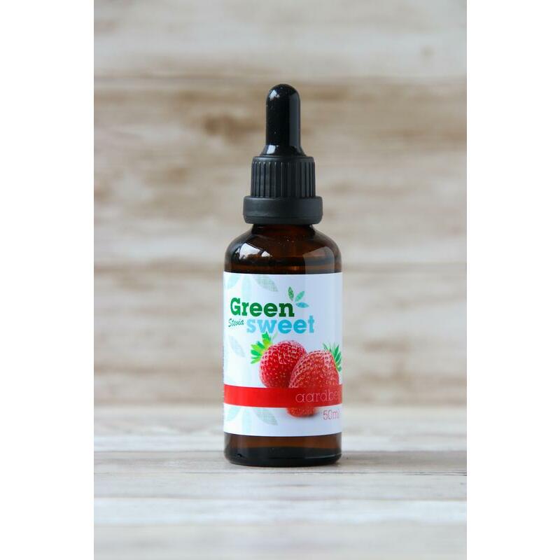 Green Sweet Stevia vloeibaar aardbei 50ml