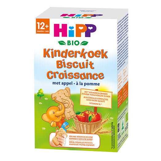 Hipp Kinderkoek met appel 12 maand bio 150g