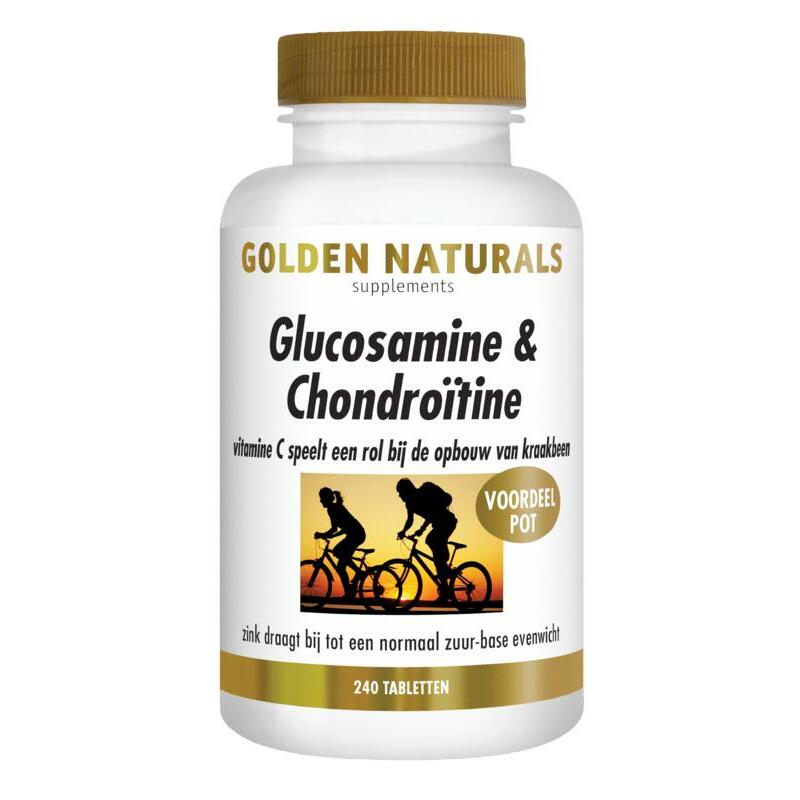 Golden Naturals Glucosamine & Chondroitine 240tb