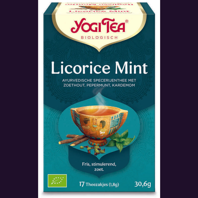 Yogi Tea Licorice mint bio 17st