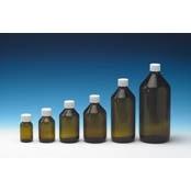 Spruyt Hillen Medicijnfles met dop bruin 300 ml 36st