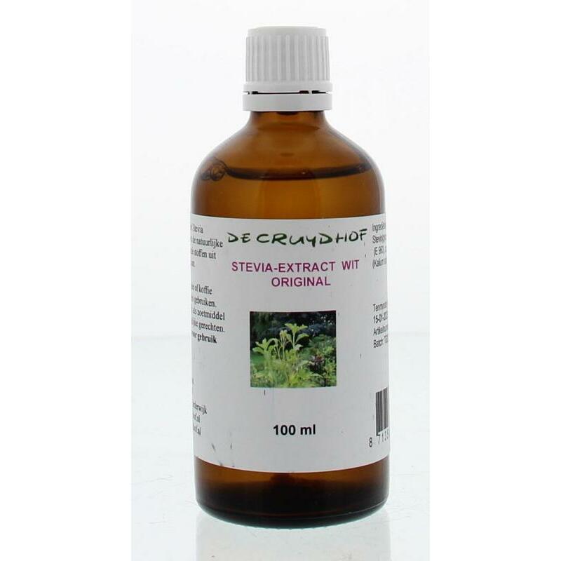 Cruydhof Stevia wit original 100ml