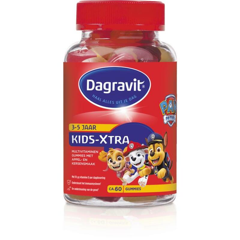 Dagravit Multivitaminen kids Paw patrol 60st