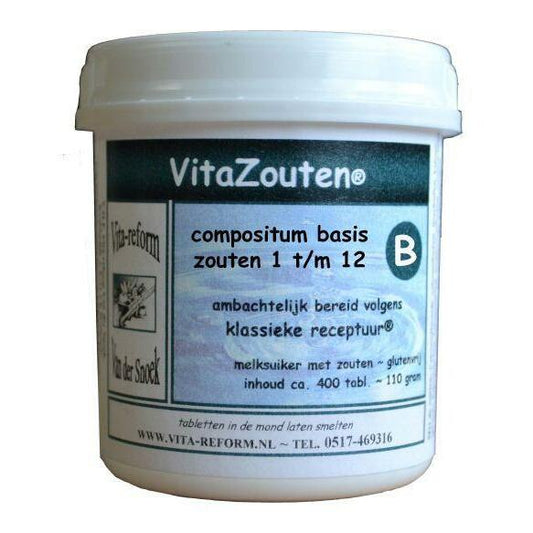 Vitazouten Compositum basis 1 t/m 12 400tb