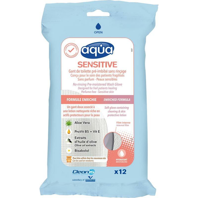 Aqua Washandjes sensitive 12st
