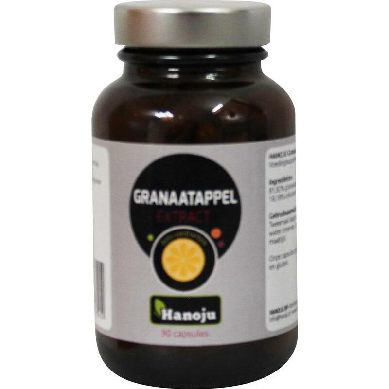 Hanoju Granaatappel extract 450 mg 90ca