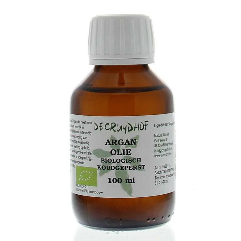Cruydhof Argan olie koudgeperst bio 100ml