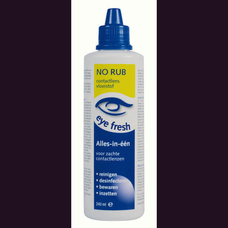 Eyefresh No rub alles in een vloeistof zachte lenzen 240ml