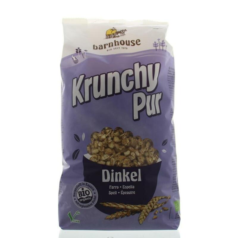 Barnhouse Krunchy pur spelt zonder suiker bio 750g