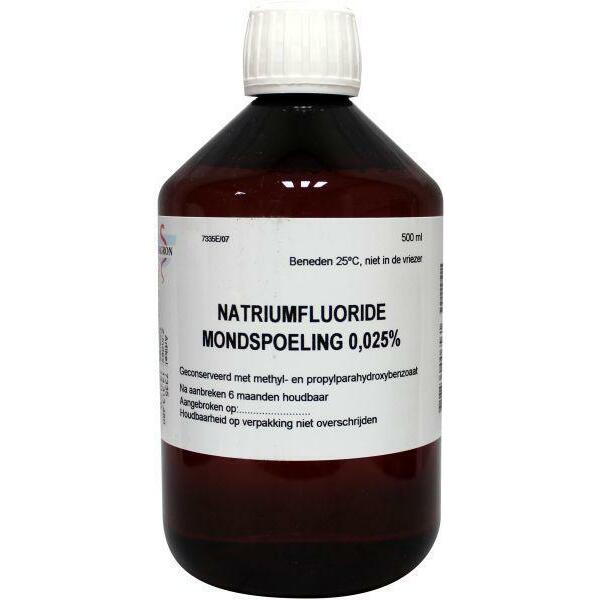 Fagron Natriumfluoride mondspoeling 0.025 500ml
