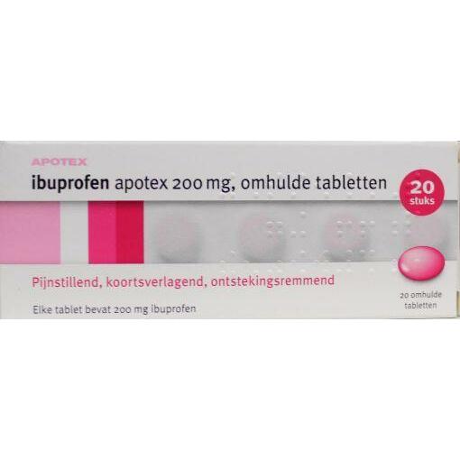 Apotex Ibuprofen 200 mg 20drg