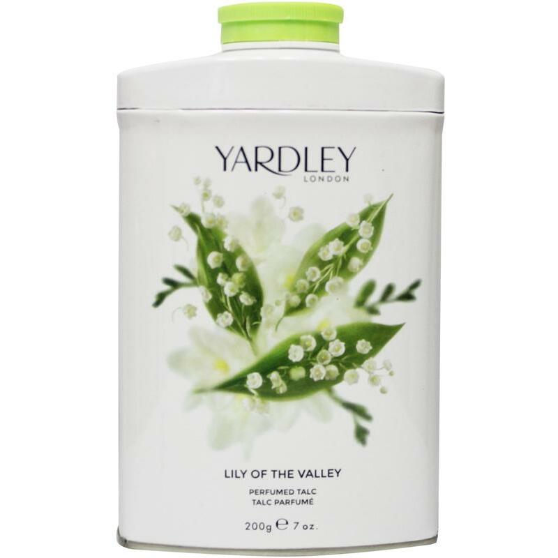 Yardley Lily talc tin 200g
