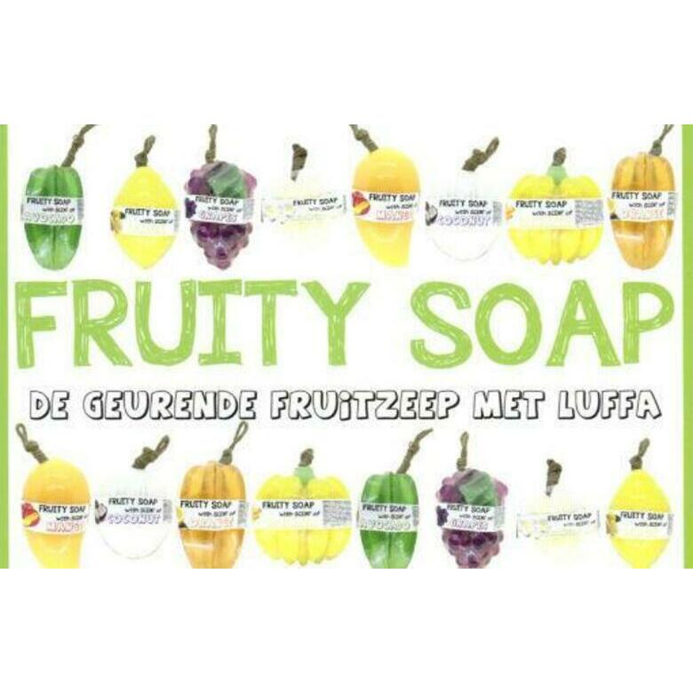 Fruity Soap Folder Fruity soap informatie flyer A6 1st