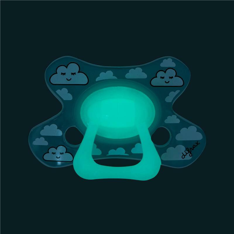 Difrax Fopspeen dental 6+ glow in the dark 1st