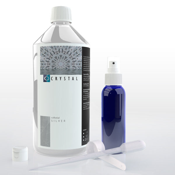 Crystal Colloidaal zilver 10 ppm 1000ml