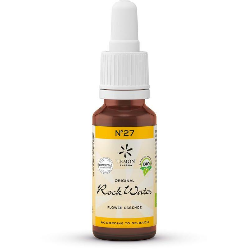 Lemonpharma Bach Bach bloesemremedies rock water bio 20ml