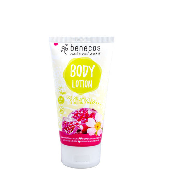 Benecos Body lotion granaatappel & roos 150ml