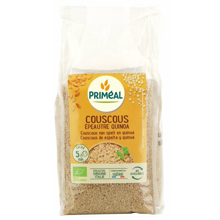 Primeal Couscous quinoa spelt bio 500g