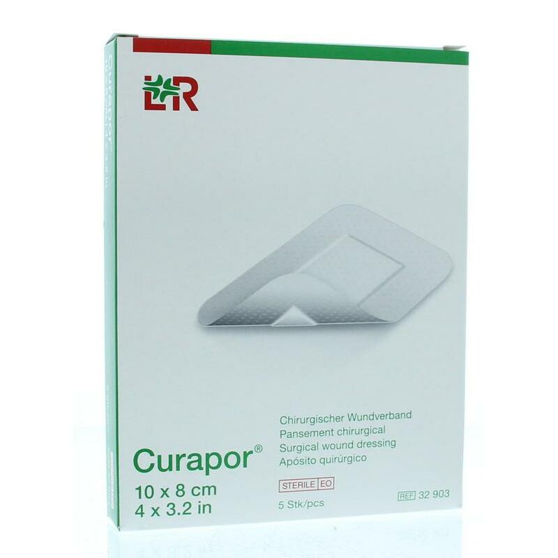 Curapor Wondpleister 10 x 8 cm steriel 5st