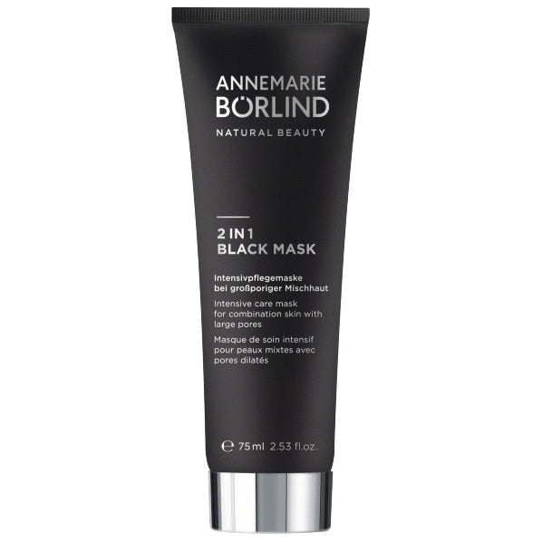 Borlind Masker skin & pore black 2 in 1 75ml