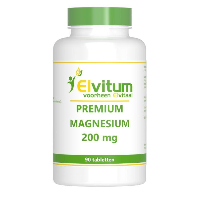 Elvitaal/elvitum Magnesium 200 mg premium 90tb
