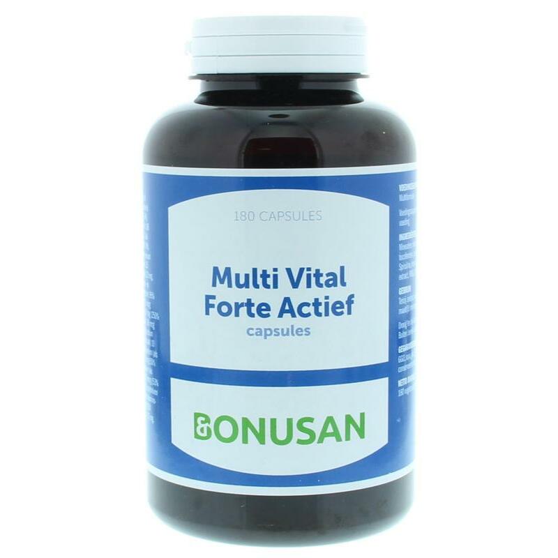 Bonusan Multi vital forte actief 180vc