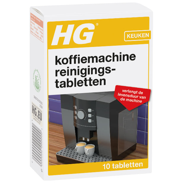 HG Koffiemachine reinigingstabletten 10st