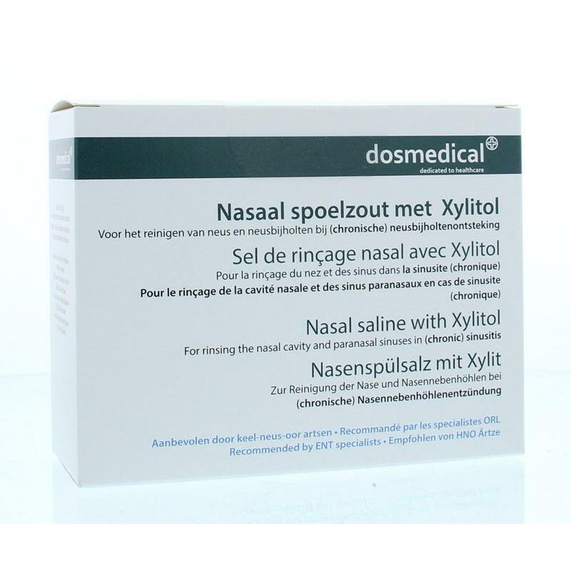 Dos Medical Nasaal spoelzout 6.5 g xylitol 30st