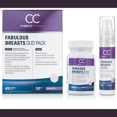 Cobeco Cosmetic Fabulous breasts 45 tabletten & 30 ml 1set