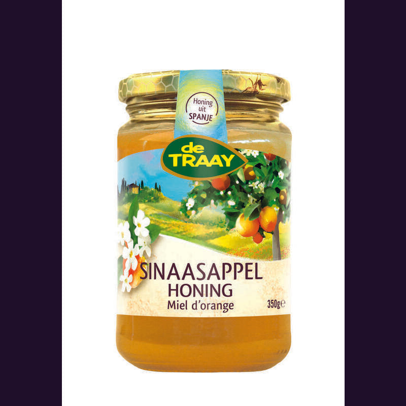 Traay Sinaasappel honing 350g