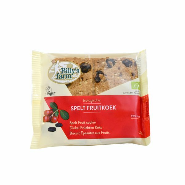 Billy's Farm Spelt fruitkoek bio 50g