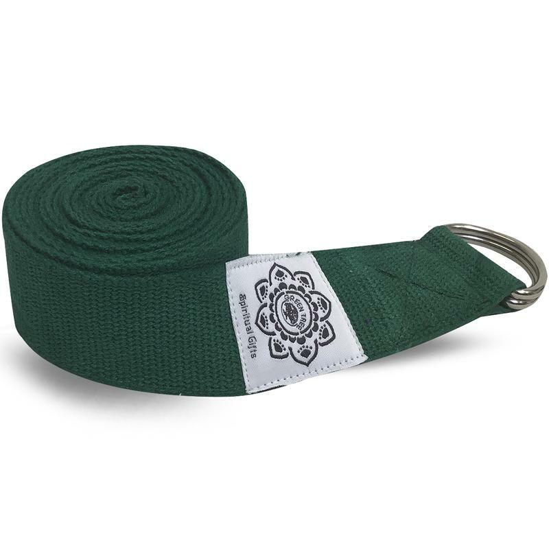 Green Tree Yoga riem groen 250 cm 1st