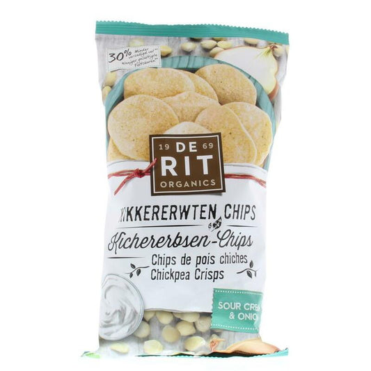 De Rit Kikkererwtenchips sour cream union bio 75g