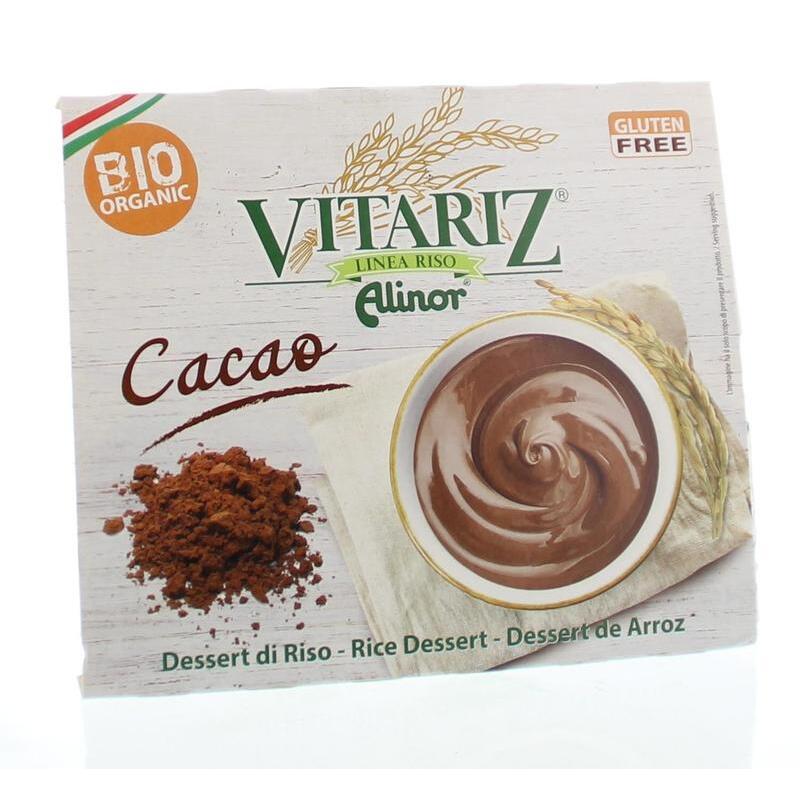 Vitariz Rice dessert chocolade 4x 100 gram bio 400g