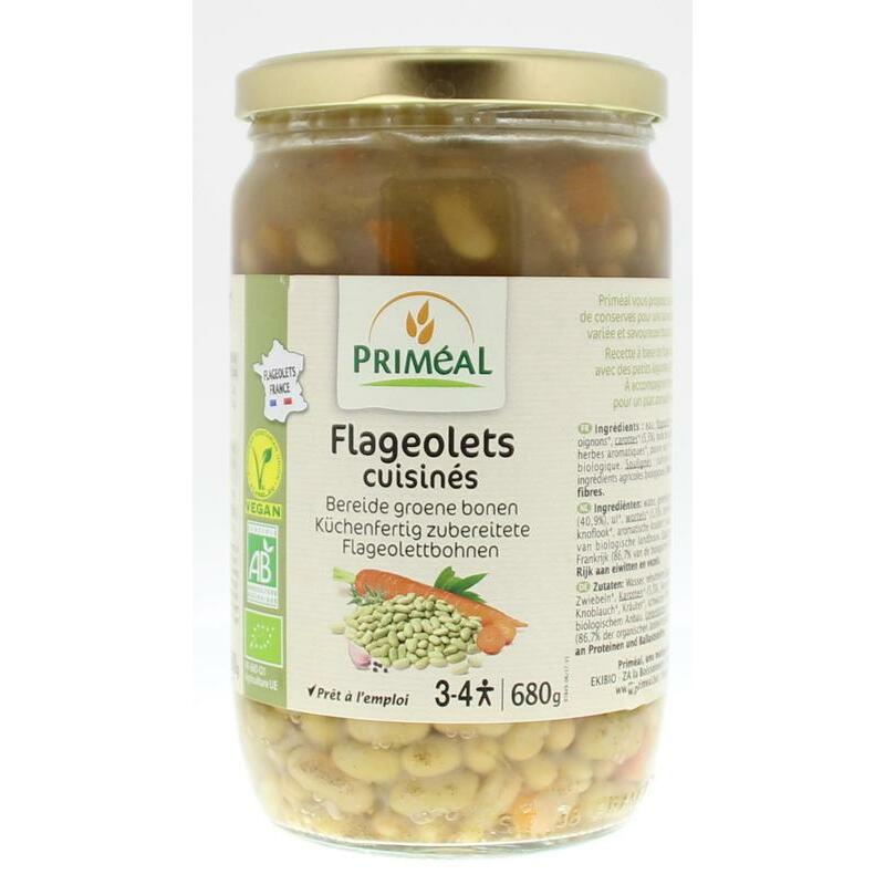 Primeal Bereide groene bonen bio 680g