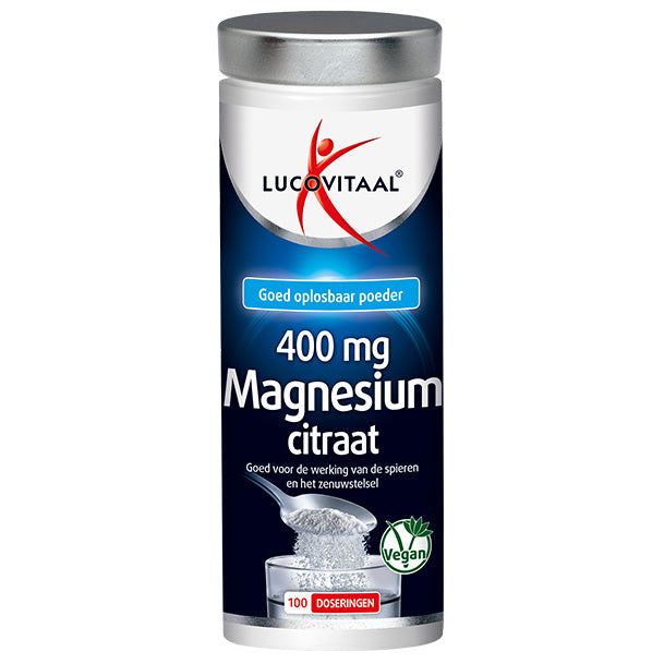 Lucovitaal Magnesium citraat 400 mg poeder 250g